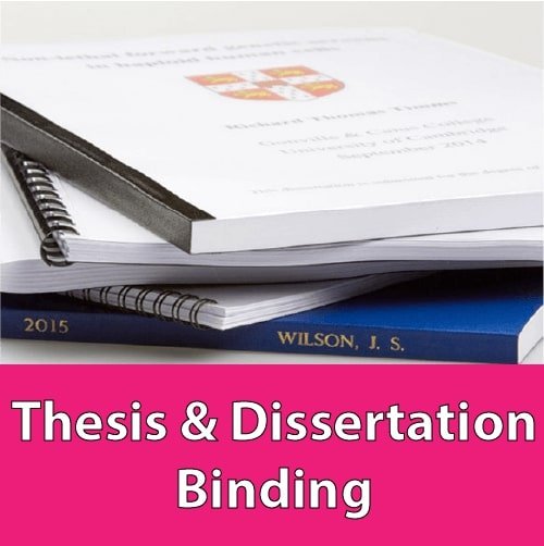 Dissertation Binding Cambridge